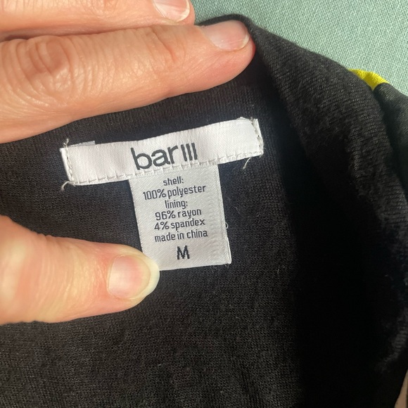 Graphic stripe long sleeveless tunic - Picture 8 of 8